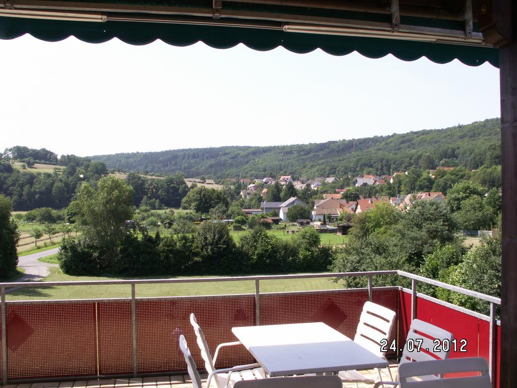 Hotel Landgasthof Zum Hirschen Hafenlohr Exterior foto